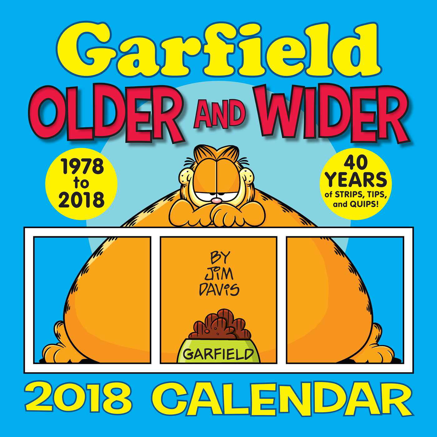Garfield 2018 Calendar - Walmart.com