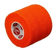 Cramer Eco-Flex Cohesive Tape, 5 Yard Roll, Orange, 2"