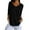 Black, variant on Tiqkatyck Womens Tops on Sale, Womens Short Sleeve Sweaters Tops V Neck Pullover Knit Shirts Loose Fit Blouses Basic Shirts for Women Blouses for Women Dressy Casual Beige L