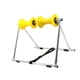 thumbnail image 1 of Masajeador de piernas multiusos ergonómico con rodillo para pantorrillas, ideal para el hogar, la oficina y el gimnasio. Amarillo, 1 of 8