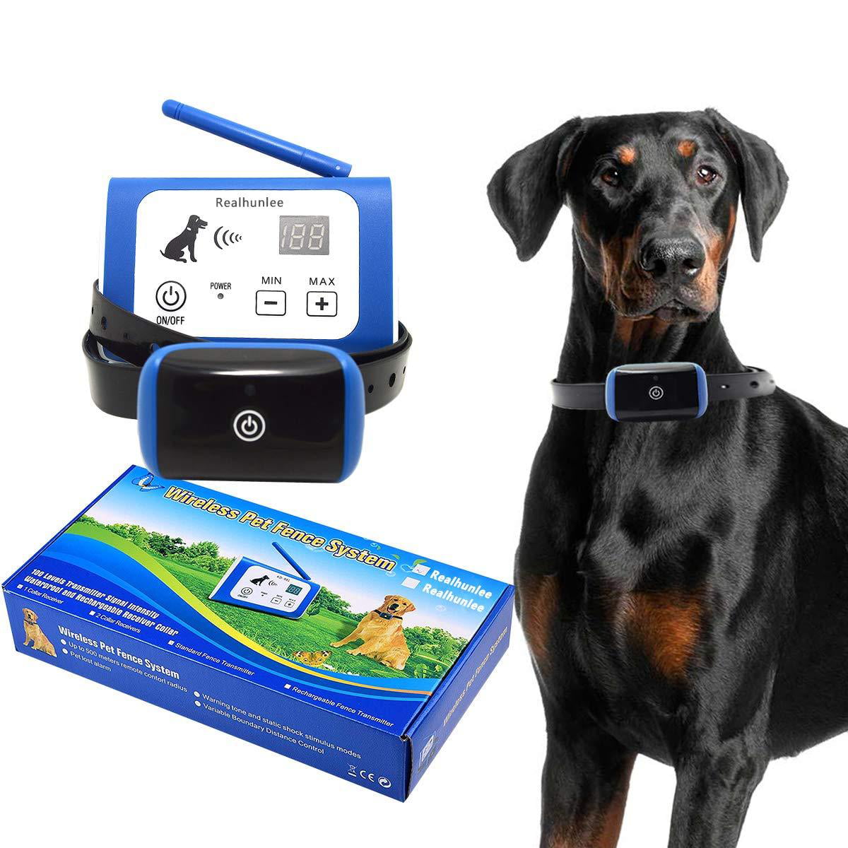 2020 Wireless Electric Dog Fence System Outdoor Invisible Wireless Dog Fence Containment System