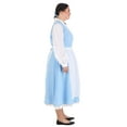 thumbnail image 6 of Plus Size Beauty and the Beast Belle Blue Dress Costume, 6 of 11
