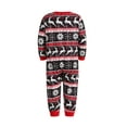 thumbnail image 5 of Seyurigaoka Parent-Children Christmas Pajamas, Tops with Splicing Pants/Jumpsuit, 5 of 9