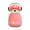 thumbnail image 2 of FHBVT Bear Insulated Cup for Kids - Cute Thermal Water Bottle with Straw - Hot & Cold Beverage Insulation for Long-Lasting Temperature Control - Ideal for Travel, School, and Outdoor Use, 2 of 7
