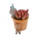 thumbnail image 2 of Mini redonda de resina marrón para decoración del hogar y jardín, tipo gato 5 Zulema Tiesto, 2 of 8