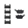 thumbnail image 2 of KMG Front + Rear Brake Pads Compatible with 2001-2006 Honda CBR 600 F4i Sport - Non-Metallic Organic NAO Brake Pads Set, 2 of 4