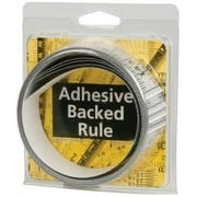 12 Ft. Long x 1-1/4 Inch Wide, 1/16 Inch Graduation, Silver, Mylar Adhesive Tape Measure
