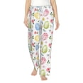thumbnail image 2 of Goofa Easter Egg3 Printed Soft Pajama Pants for Women, Wide Leg Comfy Casual Lounge Yoga Pants-Medium, 2 of 9
