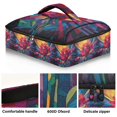 thumbnail image 2 of Iauyy Casserole Carrier for Hot Food Insulated Casserole Travel Carry Bag with Lid Food Warmer Bag for Party/Picnic,Geometrically Formed Rose, 2 of 7