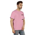 thumbnail image 2 of Inkmeso Men's Round Neck T-Shirts Casual Basic Shirts Short Sleeve Patch Pocket Tee, 2 of 7