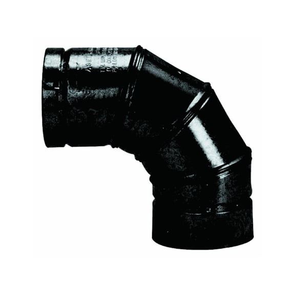 Selkirk 3VP-90ELB Pellet Stove Pipe Elbow