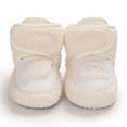 thumbnail image 6 of Zwiiyzr Unisex Baby First Walking Shoes 0-12 Months Infant Snow Booties Winter Toddler Boys Girls Fleece Soft Soled Shoes Booties White, 6 of 9