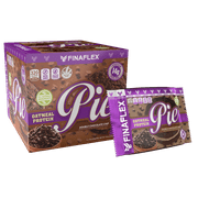 Finaflex Oatmeal Protein Pie, Double Choco Chip, 2.9 oz, 4 Count Box