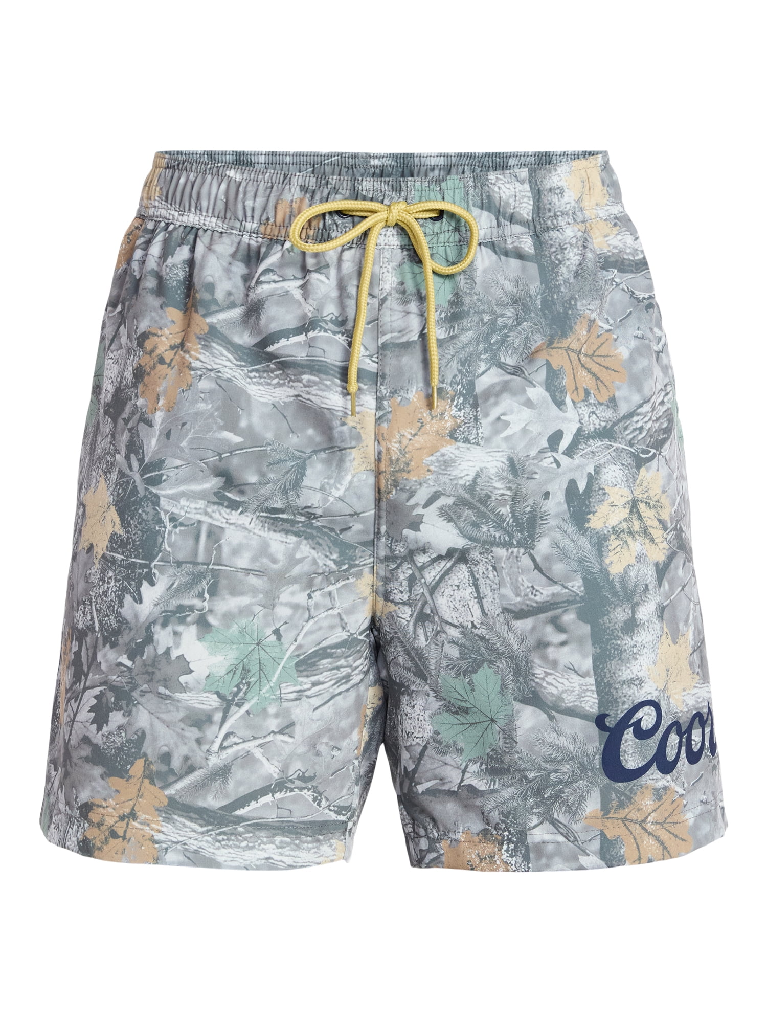 Coors Rockies Born Men's and Big Men's Swim Trunks, Sizes S-3XL