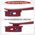 thumbnail image 6 of Uxcell Luggage Replacement Handle [2PCS] -Plastic Handle Grip for Suitcase & Luggage - [Wine Red-8.5IN], 6 of 7