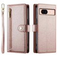 thumbnail image 2 of GANGXUN Étui en Cuir à Rabat pour Google Pixel 8a - Longs et Courts, design wallet, 2 of 5
