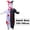 Evil clown, variant on Clown inflatable costume, evil clown Halloween costume, suitable for adult funny inflatable party decoration costume (4.9-6.2 feet)