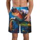 thumbnail image 1 of Fotbe Ice Blue Ocean Sea Turtle Trajes de Baño Estampados para Hombre, Shorts de Verano de Secado Rápido, Ropa de Playa, Bañadores-3X-Large, 1 of 6