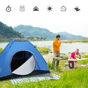 3-4 Person Tent 3-4 Person Quick Automatic Pop Up Beach Sun Shade Shelter Outdoor Camping Tent