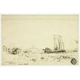 thumbnail image 3 of David Octavius Hill 14x11 Black Modern Framed Museum Art Print Titled - Departure (1848-1870), 3 of 5