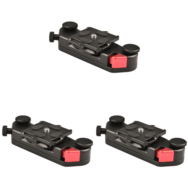 Proceso CNC Placa Clip Montaje Hebilla Liberación Rápida para Cámara DSLR