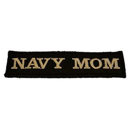 - USN NAVY MOM NAME TAPE STYLE PATCH MOTHER SAILOR PARENT STEP PROUD