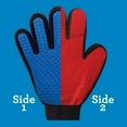 thumbnail image 6 of Pets Know Best True Touch 2-Sided Pet De-shedding and Grooming Glove, for Dogs and Cats, Blue, 6 of 10