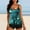 Green, variant on Swimsuit One Piece Swimsuits For Women Two Piece Bathing Suits Floral Print Tank Tops With Boyshorts Tummy Control Swimming Suits Womens One Piece Swimsuits Athletic on Clearance