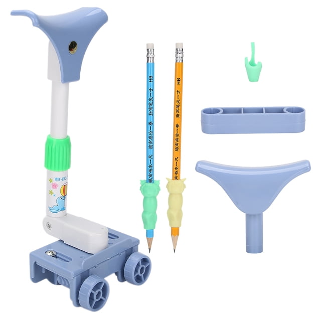 Writing Orthotic Instrumen Anti-Myopia Safe Reading Posture Helper, Posture Corrector, Students Handwriting For Children Kids Blue,Green,Pink
