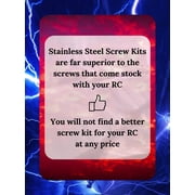 RCScrewZ Stainless Steel Screw Kit ass049 for Associated SC10B/S #9050 RC Car | SET