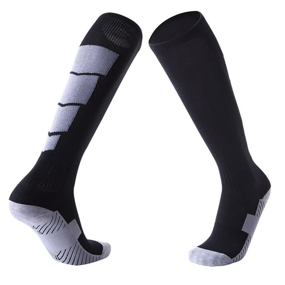 DHFJKG Sports Socks For Men Moisture Wicking Breathable Casual Sports Knee High Socks Soft Stockings