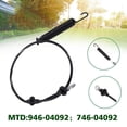 thumbnail image 4 of Deck Engagement Clutches Cable for 12-0504 LX420 LX425 LX460 746-04092 Lawns Lawnmower Parts 946-04092, 4 of 9