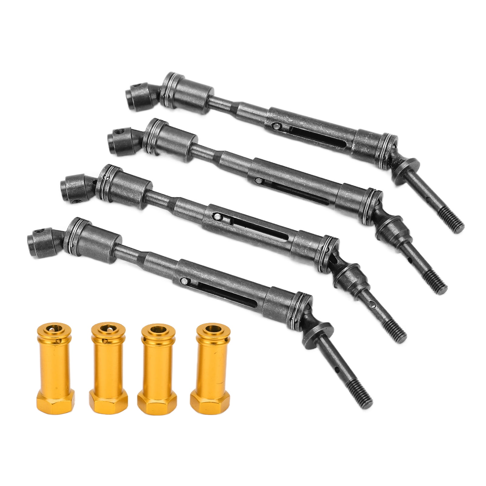 Tebru CVD Drive Shaft Coupler Set RC Car Cardan Front Rear Shaft