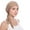 Khaki, variant on Women Turban Wrap Scarf Beading Hat Head Tail Hair Baseball Cap Style Head Wrap Navy,One Size
