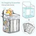 thumbnail image 4 of Bolsa colgante para cuna de bebé, organizador de artículos esenciales para bebés, bolsa de almacenamiento portátil para pañales, juego de cama, bolsa para pañales, bolsa para cochecito, 4 of 5
