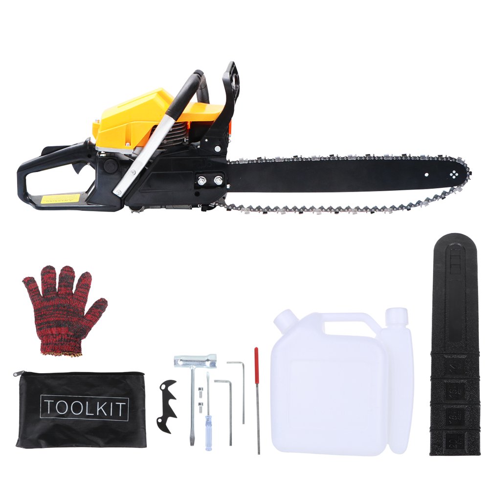 Gas Chainsaw Highpower Chainsaw Cutting Timber Gasoline Saw