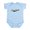 Sky Blue, variant on - Lake George, Retro, Body Suit - Baby Light Bodysuit, Size Newborn - 24 Months
