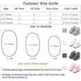 thumbnail image 6 of Newborn Infant Baby Girl Boy Cotton Booties Stay On Sock Slippers Soft Bedroom Shoes Non-Skid Ankle Boots With Grippers Toddler Crib Warm Shoe First Walker Birthday Shower Gift, 6 of 6