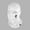 White, variant on Faith Cross Loose-fitting Shiesty Mask