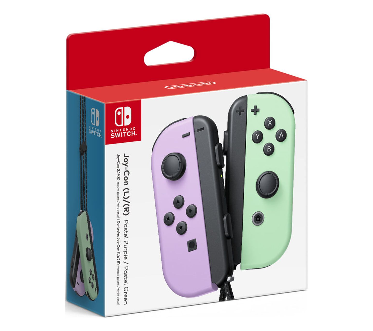 Nintendo Joy-Con (L)/(R) Pastel Purple & Pastel Green photo 1