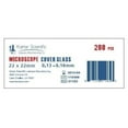 thumbnail image 4 of Couvre-microscope Standard, 1 Épais, 22x22mm, Karter Scientific 211Z3 (Lot de 200), 4 of 4