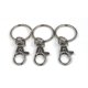 thumbnail image 2 of 20 cierres giratorios desmontables de langosta pequeña para espacios en blanco de anillo partido de llave Afortunado Sencillez, 2 of 4