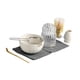 thumbnail image 2 of Juego de 7 piezas de té matcha, batidor japonés de matcha, con cuchara de té, elegante japonesa del té para amantes del té, hogar Blanco, 2 of 9