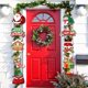 thumbnail image 5 of Banderín Navideño Para Colgar En La Puerta Decoración Para El Hogar Cortina Festiva Para La Puerta Con Cuerdas, 5 of 6