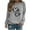 Gray, variant on CFLVAEK Valentines Day Shirts Women Cute Double Heart Graphic T Shirts Casual Long Sleeve Blouse Tops Comfy Round Neck Holiday Shirt L