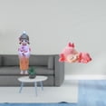 thumbnail image 2 of Figura de geisha kabuki de resina, estatua de ciervo durmiendo, kimono japonés, decoración de mesa para dormitorio de estilo rústico, accesorios artes, 2 of 5