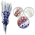 thumbnail image 6 of EUDIDV Patriotic Decor Independence Day Cuttings Red White Blue Gold And Powder Berries Suit Of 3 Suitable For Holiday Decorations Holiday Decorations Flower Decorations Party Supplies​, 6 of 6