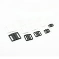 thumbnail image 4 of Qarigey Hebillas de ajuste de correa de sujetador de plástico, resistentes y duraderas, no tóxicas, respetuosas con el medio ambiente, Accesorios de disfraces negro 14mm, 4 of 6