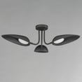 thumbnail image 3 of E24094-BK-ET2 Lighting-Marsh - 27W 3 LED Flush Mount-8 Inches Tall and 32 Inches Wide, 3 of 4