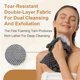 thumbnail image 4 of Toalla de ducha exfoliante Blissal Premium Scrub Bathroom Set, 4 of 7